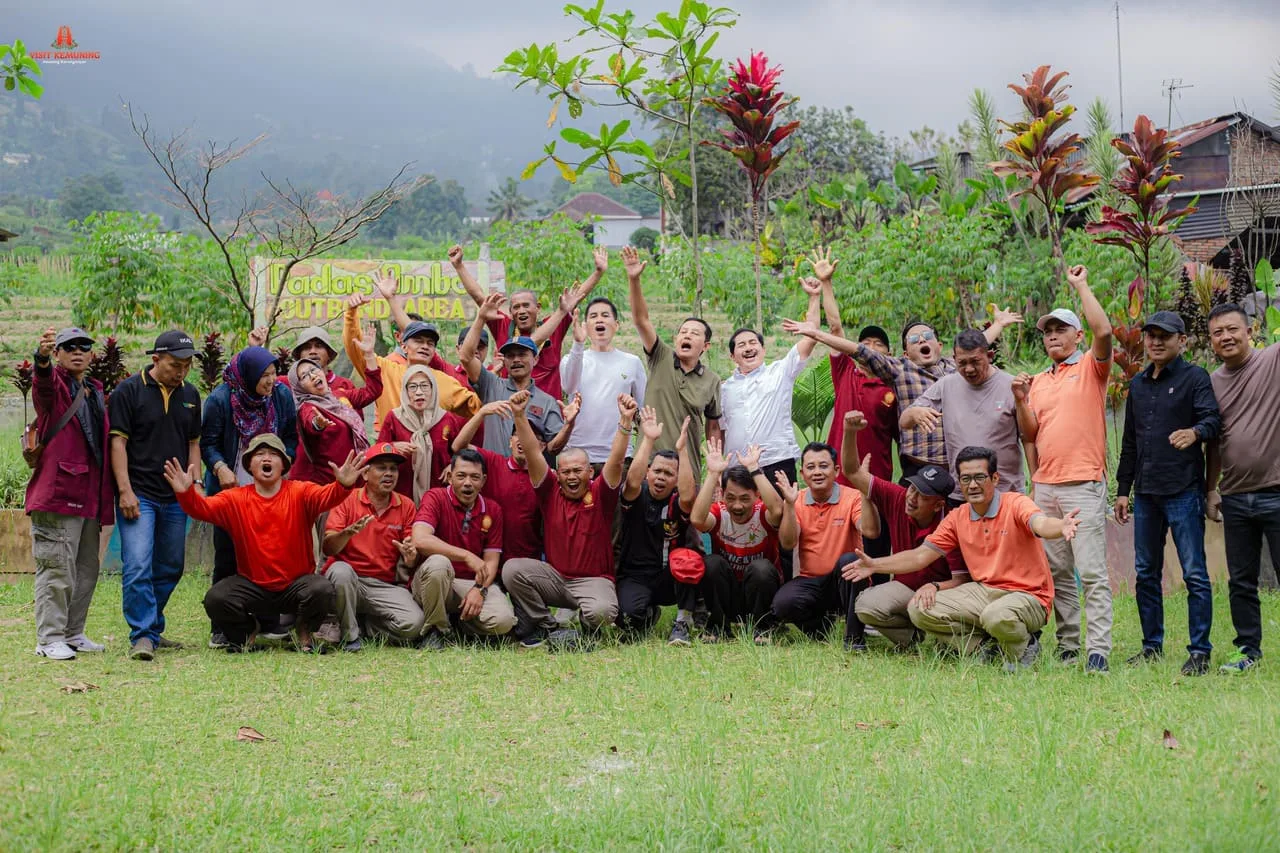 Foto bersama selesai outbound